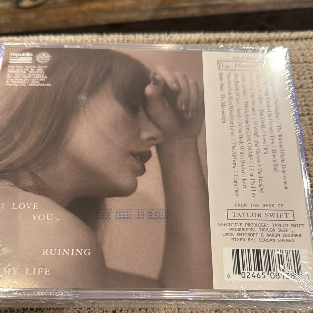 Taylor Swift Album with Artistic Cover